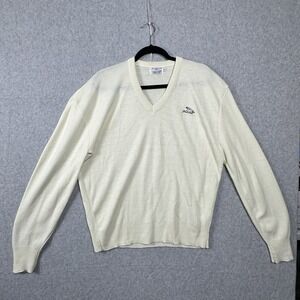 Vintage 90s Jaguar Car Brand Logo Sweater Size XL Made In USA